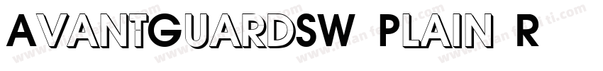 AvantGuardSW-Plain R字体转换